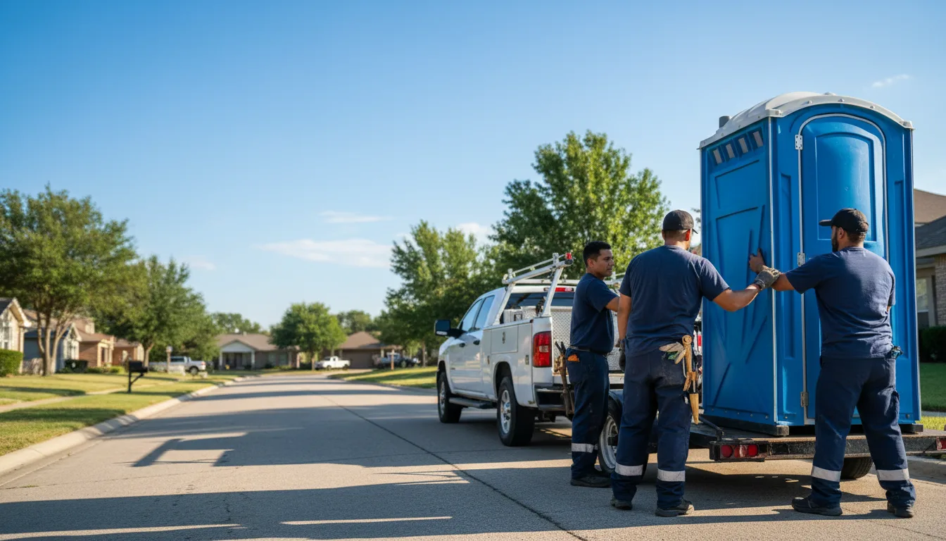 Portable Toilet Rental in Bath, IL near me
